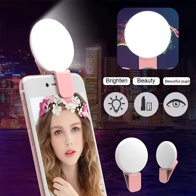 Photography Videos Free - Mini Taşınabilir Selfie Halka Işık LED