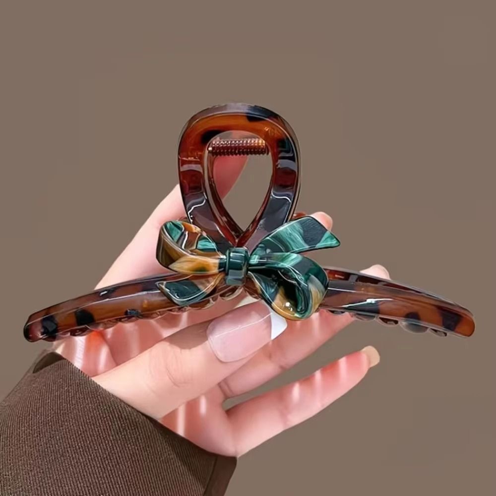 Photography Geometry - Moda Akrilik Saç Tokası Amber Saç