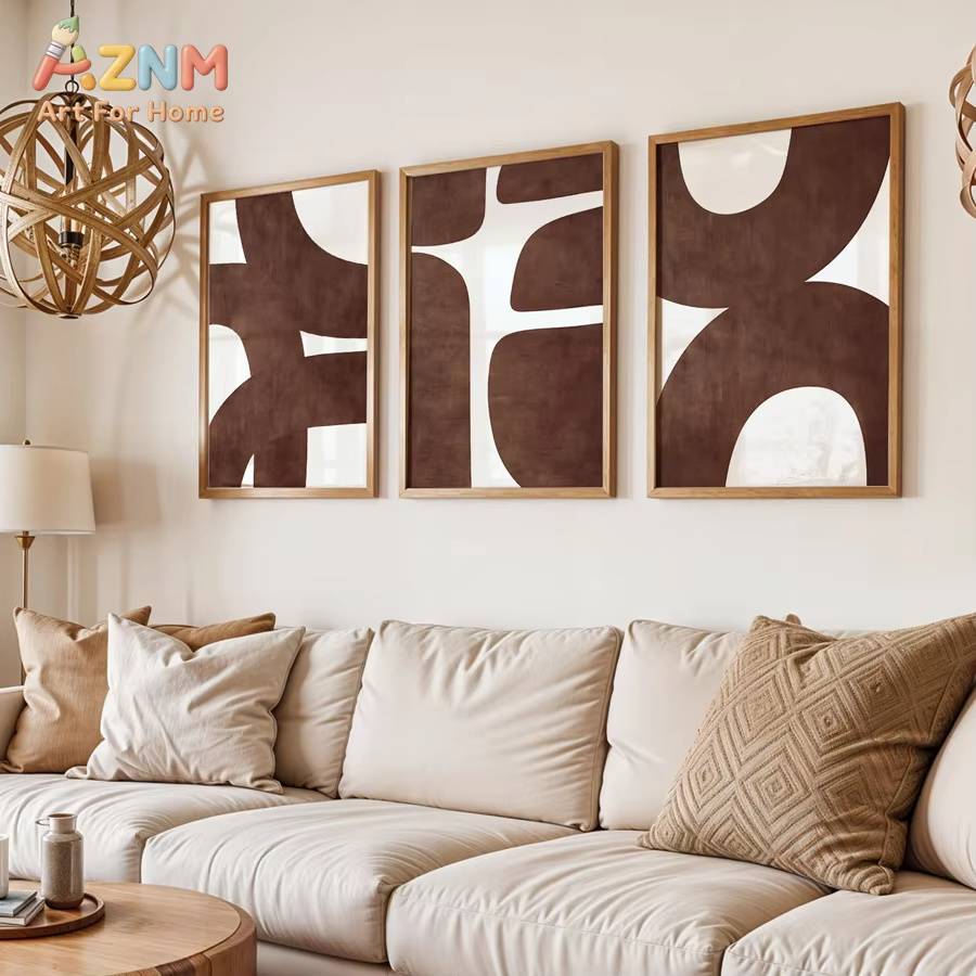 AZNM 3 Parçalı Soyut Geometrik - Photography Geometry incelemesi ve fiyatı