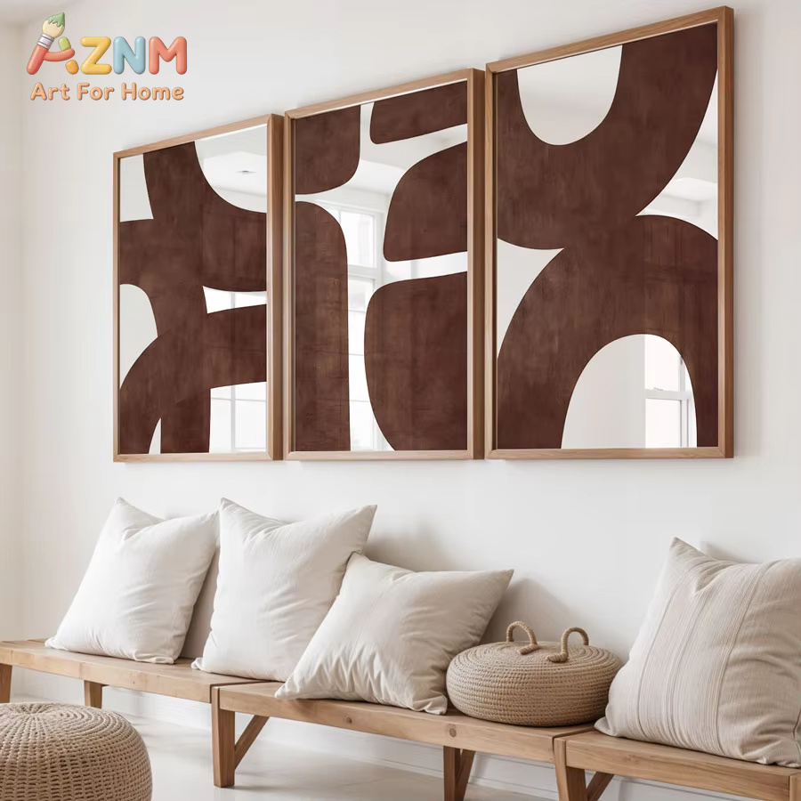 AZNM 3 Parçalı Soyut Geometrik - Photography Geometry incelemesi ve fiyatı