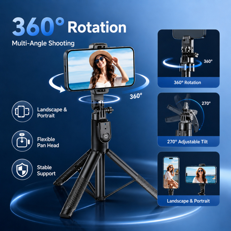 2M Bluetooth Selfie Çubuğu Tri - Photography Basics incelemesi ve fiyatı