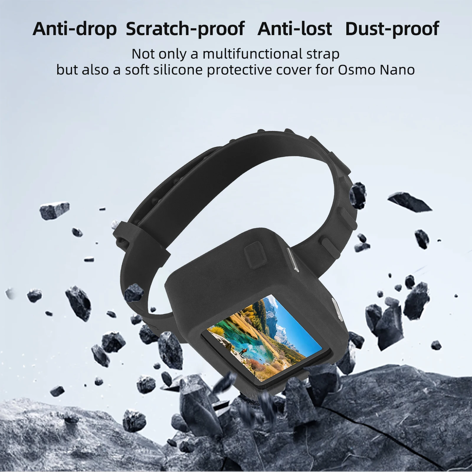 DJI Osmo Nano Kamera Montajı i - Camera Wrist Strap incelemesi ve fiyatı