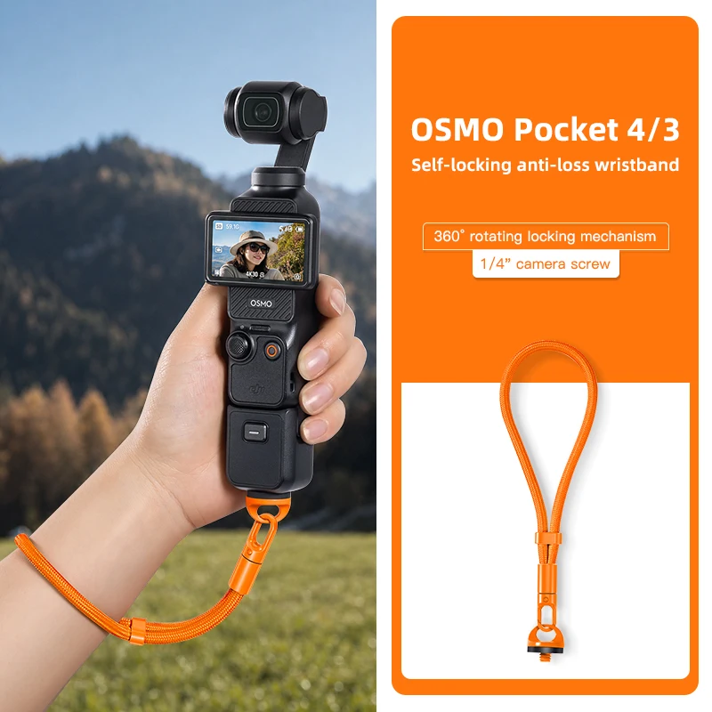 DJI Osmo Pocket 4/3 Kamera içi - Camera Wrist Strap incelemesi ve fiyatı