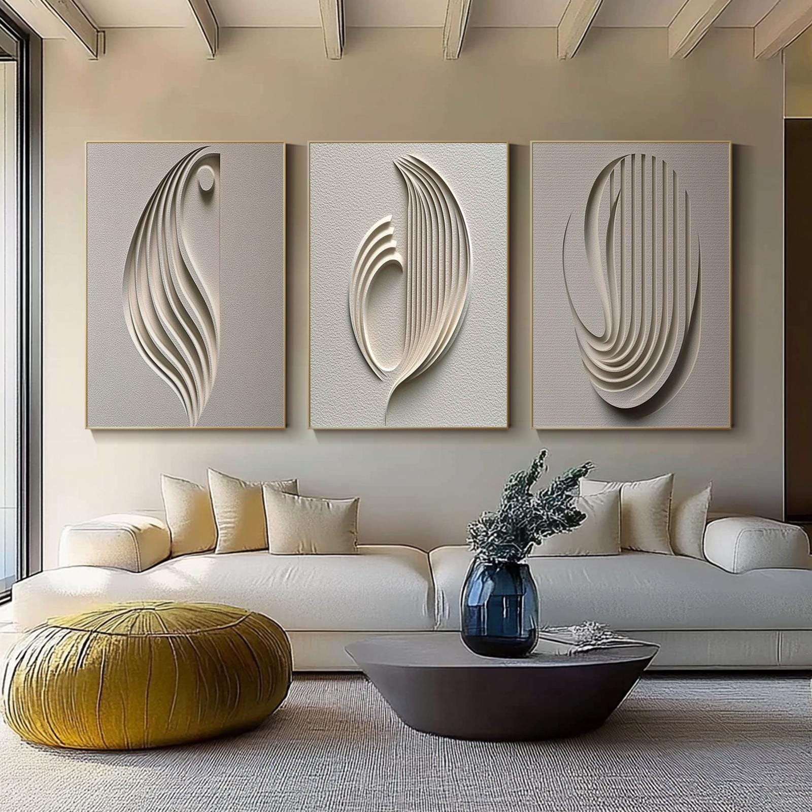 1 adet çerçevesiz Soyut 3d Röl - Photography Geometry incelemesi ve fiyatı