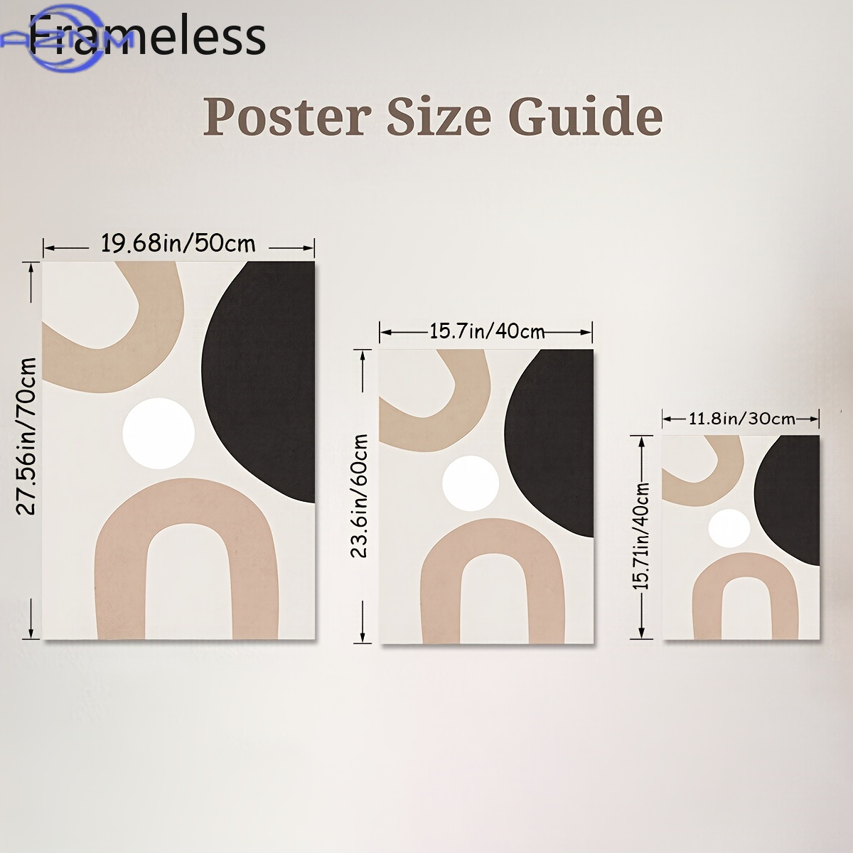 3 adet Modern Minimalist Soyut - Photography Geometry incelemesi ve fiyatı