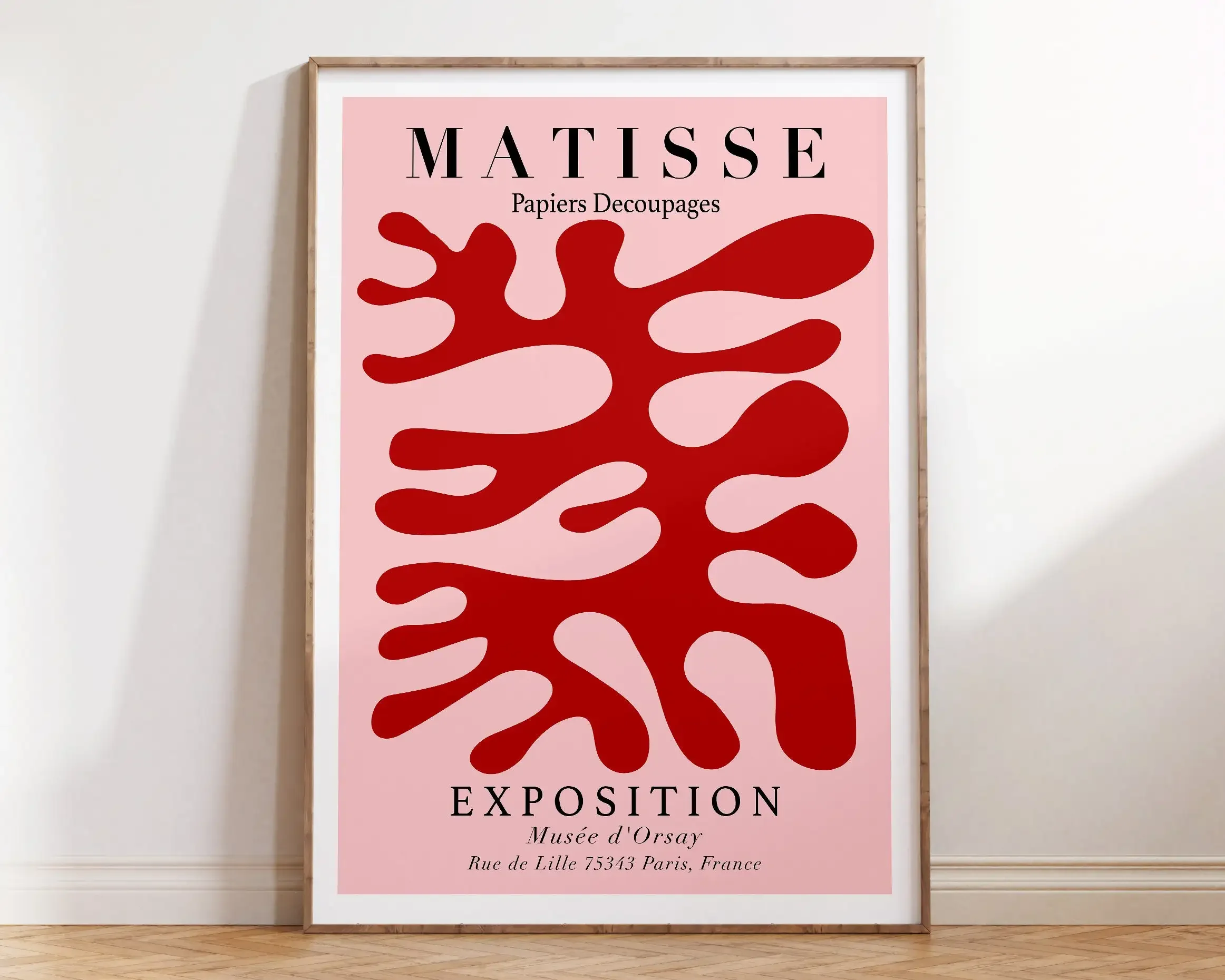 Soyut Çiçekler Matisse Poster  - Photography Geometry incelemesi ve fiyatı